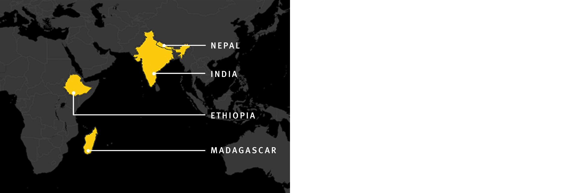 Aveda a recueilli plus de 3,6 millions de dollars dont ont bénéficié plus de 92 000 personnes au Népal, en Inde, en Éthiopie et à Madagascar