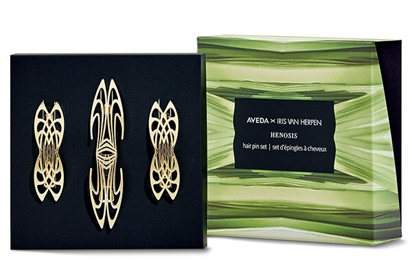 Limited-edition Aveda x Iris van Herpen hair pin set