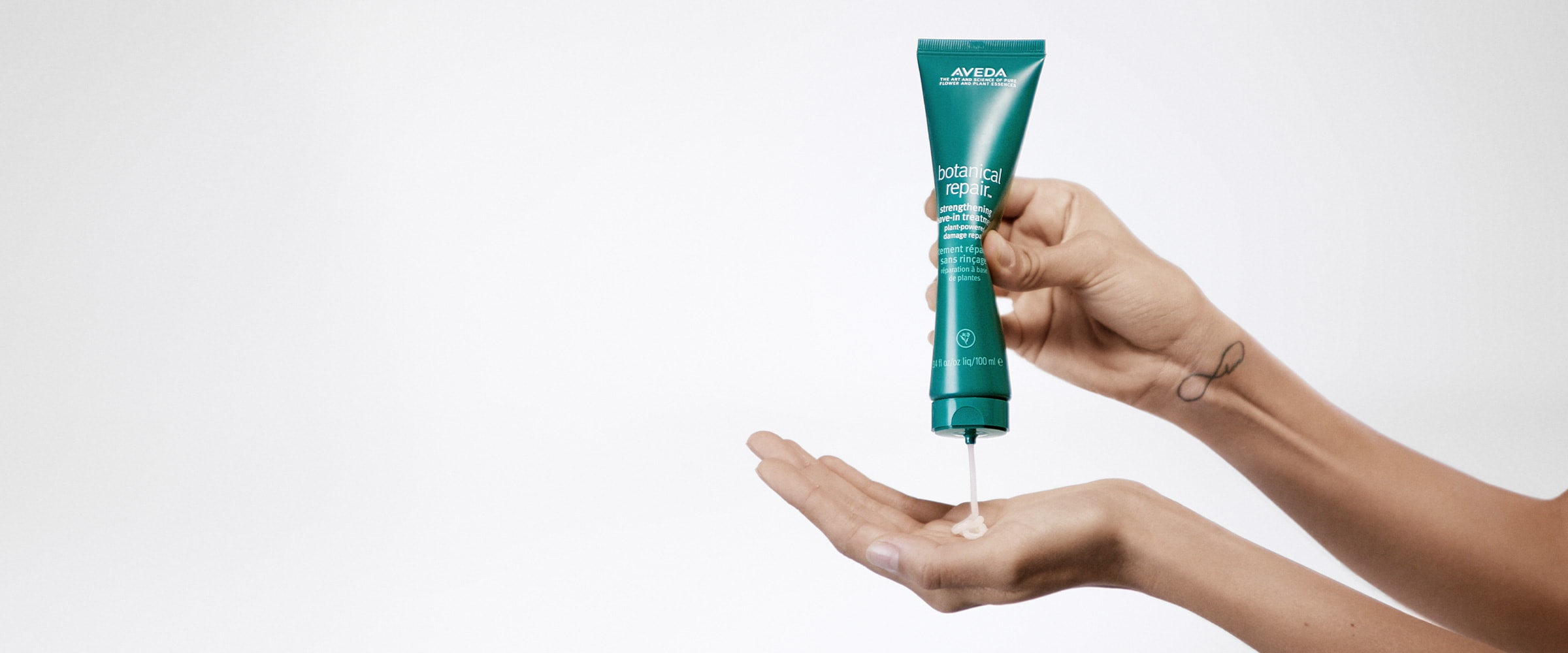 Learn how to use botanical repair strengthening leave-in treatment
