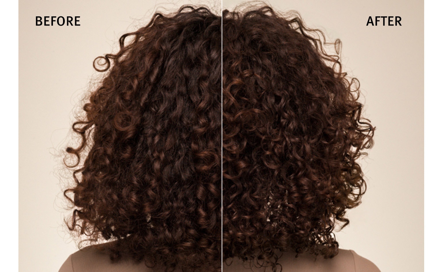 Observez la différence en utilisant la gamme be curly advanced