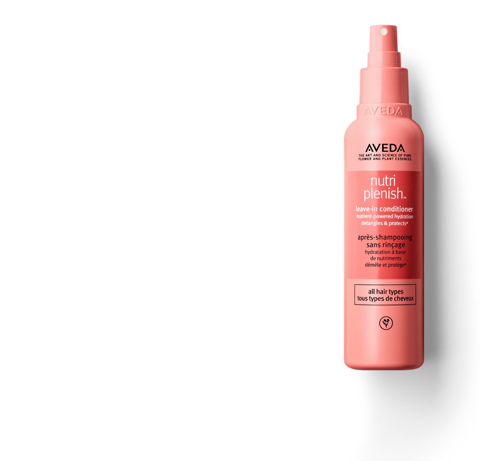 nutriplenish™ leave-in conditioner - 100% vegan haarvoeding, voor tot 2x meer glans.