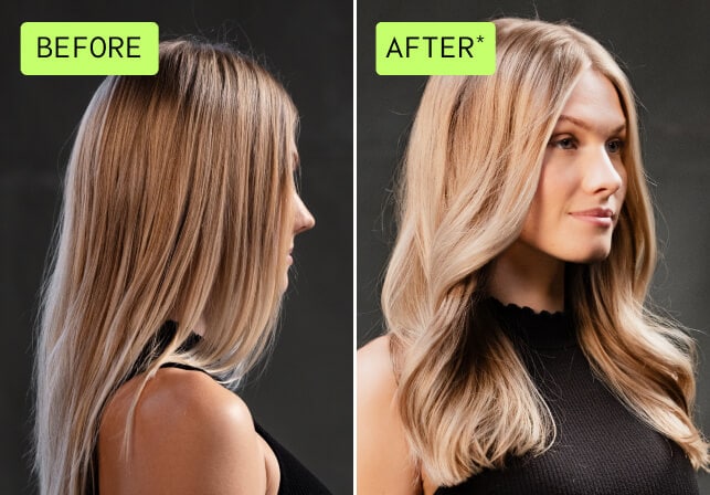 Sehen Sie den Unterschied bei der Verwendung von botanical repair