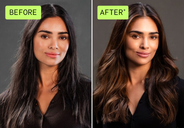 Sehen Sie den Unterschied bei der Verwendung von botanical repair