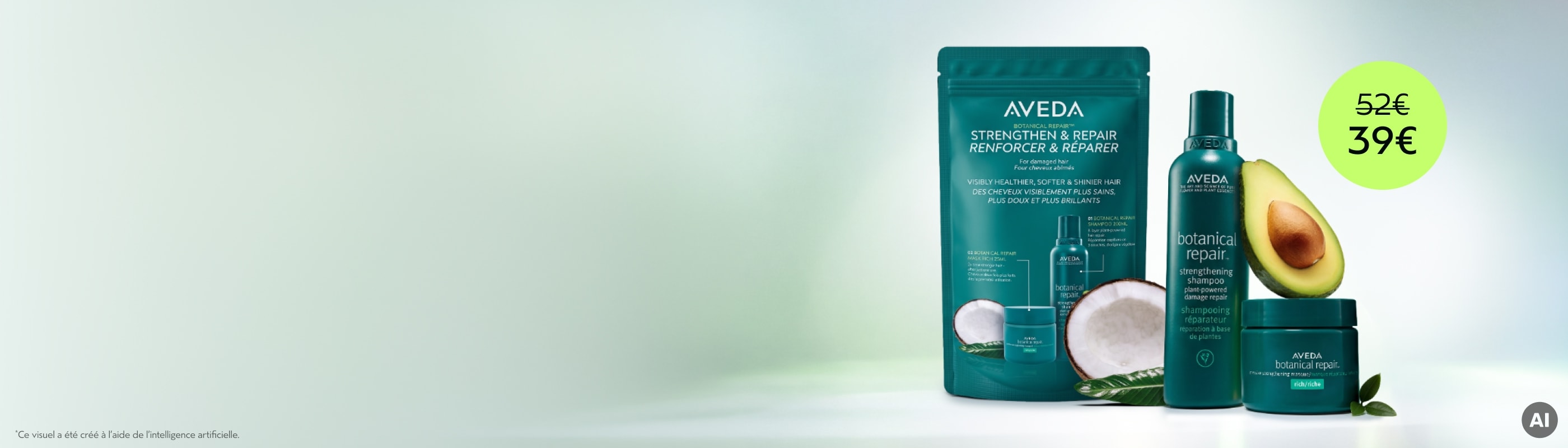 Procurez-vous le set automnal Hero pour hydrater vos cheveux
