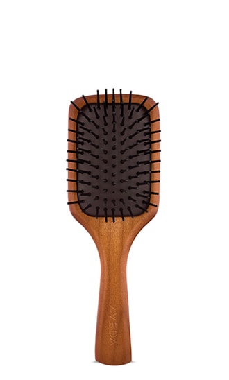 aveda wooden mini paddle brush