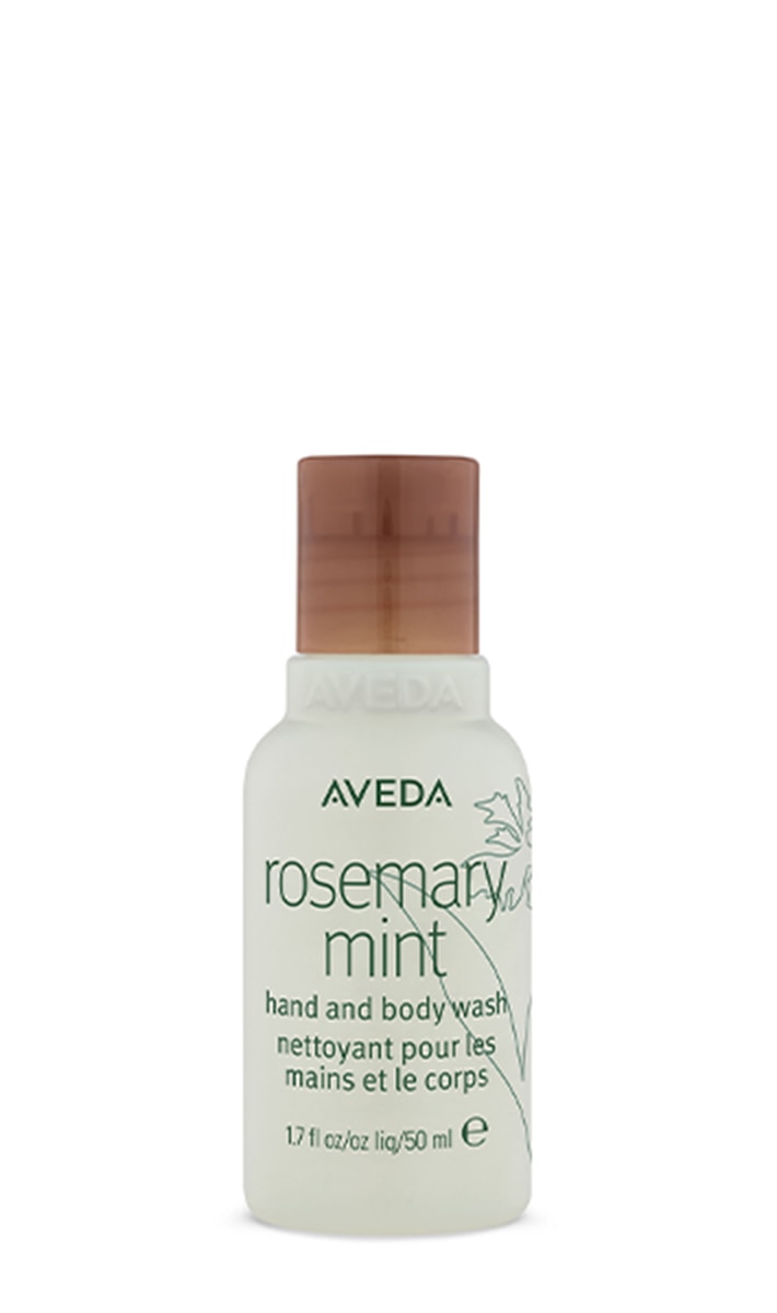 Rosemary mint hand & body wash travel size