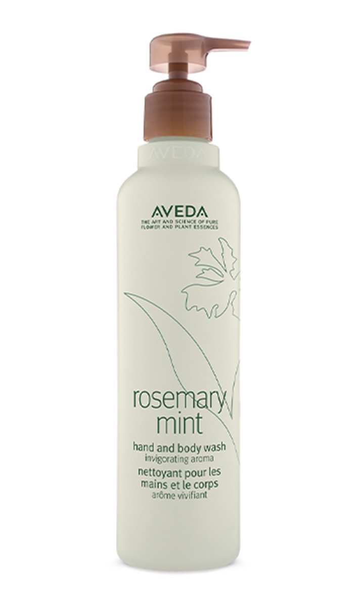 rosemary mint hand and body wash full size
